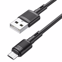 USB kaabel Hoco X83 USB-A to MicroUSB 1.0m must