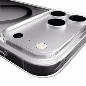 Puro Lite Mag TPU+PC Ümbris Compatible with MagSafe jaoks iPhone 17 Pro - Läbipaistev with Hall Ring