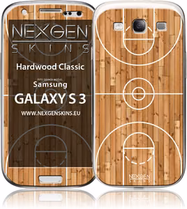 Декоративная наклейка Nexgen с 3D-эффектом для Samsung Galaxy S3, Hardwood Classic 3D