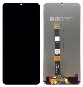 LCD screen Realme C51/C53/Narzo N53/Note 50/Note 60 koos touch screen Must ORG
