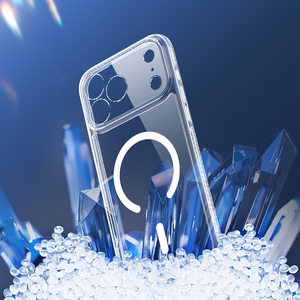 DUX DUCIS ümbris CLIN MAG compatible with MagSafe jaoks IPHONE 17 PRO MAX (Open Ring Version) Max läbipaistev