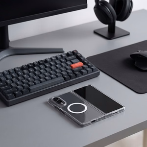 Tech-Protect FlexAir Hybrid MagSafe ümbris Samsung Galaxy Z Fold 8 jaoks, läbipaistev