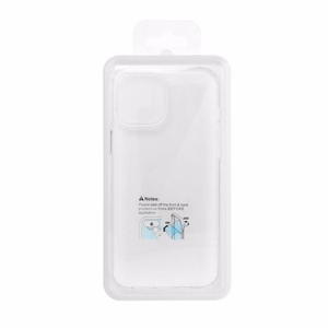 SUPER CLEAR HYBRID ümbris jaoks IPHONE 15 läbipaistev