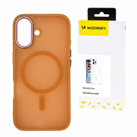 Wozinsky Fashion Ümbris with MagSafe jaoks Samsung Galaxy S24 FE - oranž