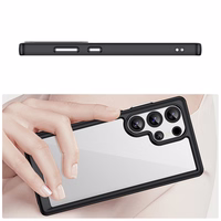 Outer Space Ümbris with Gel Frame jaoks Samsung Galaxy S25 Ultra - must