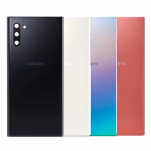 Tagakaas ühilduv Samsung N970 Note 10 / Aura Black / (kaameraobjektiiviga) OEM
