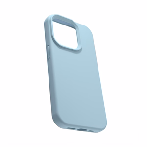 Силиконовый чехол Etteri для Samsung Galaxy A55 5G, светло-синий