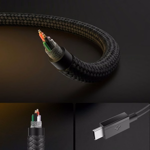 Spigen Essential EB6015CC USB-C kaabel, 60 W, 150 cm – must