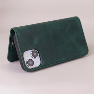 Smart Suede ümbris Honor 600 / Honor 600 Pro mudelile, roheline
