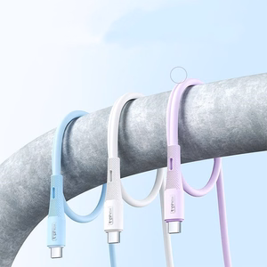 T-PHOX CABLE GENTLE USB-C/USB-C 60W 1M WHITE