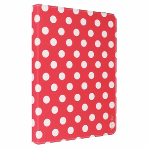 Wonder Canvas Tablet Ümbris 10 inches punane polka-dot
