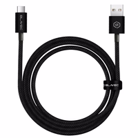 Blavec Kaabel Candy braided - USB to Type C - PD 60W 3A 3 metres Apple CarPlay/Android Auto (CCA-UC3B30) must