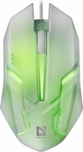 MOUSE DEFENDER CYBER MB-560L valge 7-COLORS BACKLIGHT