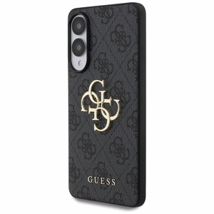 GUESS ümbris jaoks SAMSUNG S25 Edge GUHCS25E4GMGGR (4G PU Big Logo) must