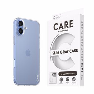 CARE by PanzerGlass X-Ray Soft Basic Ümbris iPhone 16 Plus 6.7" läbipaistev 1443