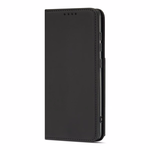 Magnet Card Case для Xiaomi Redmi Note 11 чехол-кошелёк с держателем для карт чёрный