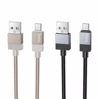 Kaabel USB A to USB C Hoco 3A 1 m X110 kuldne