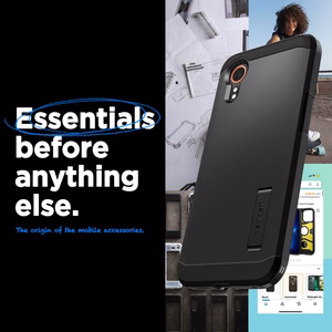 Spigen Tough Armor Ümbris jaoks Samsung Galaxy Xcover 7 Pro - Must