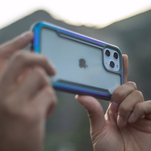 Raptic X-Doria Shield Case iPhone 14 Pro soomustatud kate must