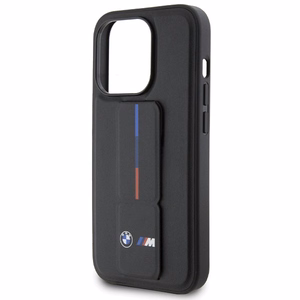 BMW Grip Hot Stamp ümbris jaoks iPhone 15 Pro - must