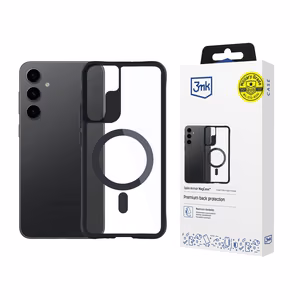 Чехол 3mk Satin Armor MagCase для Samsung Galaxy S24+ - прозрачный