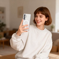 Tech-Protect FlexAir MagSafe ümbris Samsung Galaxy S26+ jaoks - läbipaistev