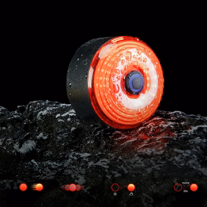 Rockbros C52-2 kerge sadulakott 250 mAh valgustusega – värv: roheline