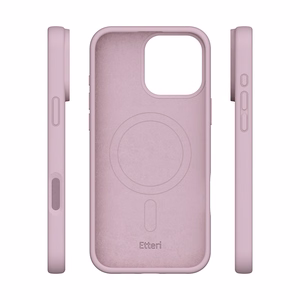 Etteri Silicone Mag чехол iPhone 16 Pro Max 6,9" светло-розовый