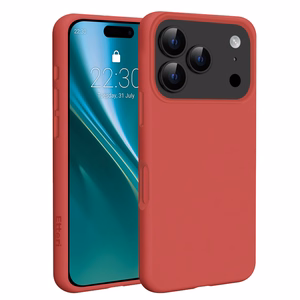 Etteri Silikoon Mag ümbris for iPhone 17 Pro Max raspberry