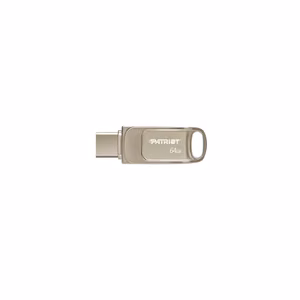 Patriot Memory Tab T560 64GB USB mälupulk Dual USB 120MB/s (PS64GT560DS5D) hõbedane