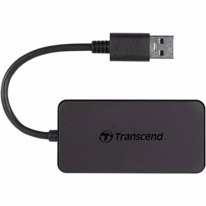 Transcend TS-HUB2K USB 3.1 Gen 1 jaotur 4 USB-A pordiga