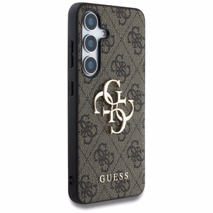 GUESS ümbris jaoks SAMSUNG S25 GUHCS25S4GMGBR (4G PU Big Logo) brown