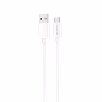 Dudao L4ST USB-A / USB-C kaabel 2A 1m - valge