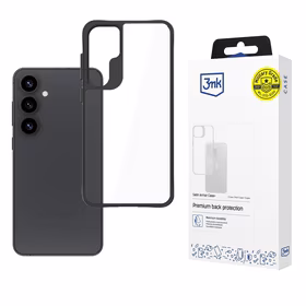 3mk Satin Armor Ümbris+ jaoks Samsung Galaxy S25 - läbipaistev