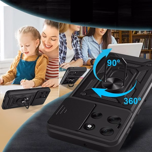 Tech-Protect CamShield Pro Ümbris jaoks Motorola Moto G86 5G - Must