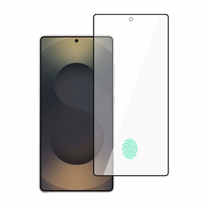 Tempered glass Tel Protect 10X Privacy Titanium jaoks Samsung Galaxy S25 Ultra (with fingerprint unlock)