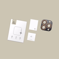 Tech-Protect Camring Fit+ Camera Cover jaoks iPhone 14 Pro / Max / 15 Pro / Max / 16 Pro / Max / 17 Pro / Max - oranž