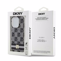 DKNY IML Checkered Mono Pattern & Printed Stripes MagSafe Ümbris jaoks iPhone 14 Pro Max - Must