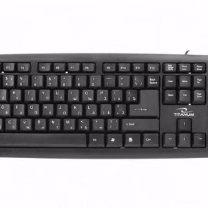 Esperanza TKR101 kontori klaviatuur USB QWERTY inglise, vene must