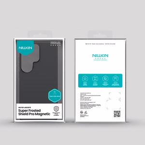 Nillkin Super Frosted Shield Pro Magnetic Ümbris ühilduv MagSafe for Samsung Galaxy S26 Ultra - must