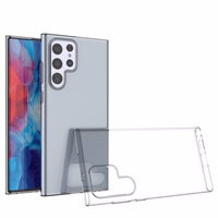 Ultra Clear Gel Cover 0.5mm Samsung Galaxy S22 Ultra läbipaistev kate