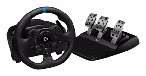 Logitech G G923 võidusõidurool ja pedaalid PS5, PS4 ja PC jaoks