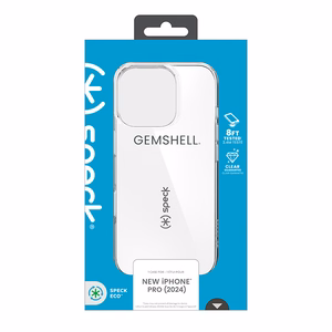 Speck GemShell ümbris iPhone 16 Pro-le, Clear