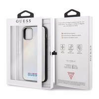 Guess GUHCN65BLD iPhone 11 Pro Max hõbedane/hõbedane kõva ümbris Iridescent
