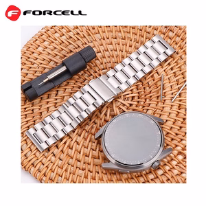 Strap to Samsung Galaxy Watch Forcell F-Design FS06 steel clasp 20 mm silver