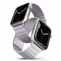 Uniq Revix rihm Apple Watch 1/2/3/4/5/6/7/8/SE/SE2 38/40/41mm - lilla and valge