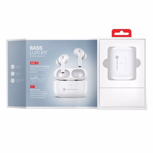 FORCELL F-AUDIO Master Pro wireless earphones bluetooth TWS valge