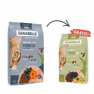 Bosch Sanabelle Adult Trout – täiskasvanud kasside kuivtoit forelliga, 2 kg