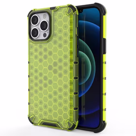 Honeycomb Case soomuskate TPU kaitsekattega iPhone 13 Pro Maxile roheline
