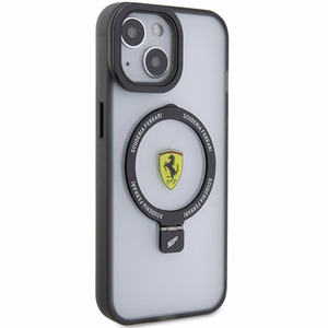 Ferrari FEHMP15SUSCAK iPhone 15 6.1" must/must hardcase Ring Stand 2023 Collection MagSafe
